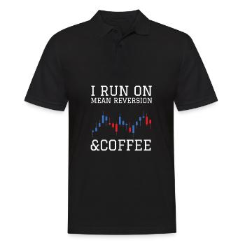 Volatility Options Trading Trader - Men's Polo Shirt - black - Front - Kai (181cm)