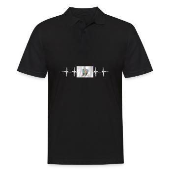 Mexique Mexique Nuevo Leon Drapeau - Polo Homme - noir - Devant - Kai (181cm)