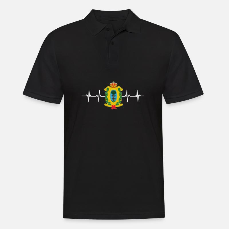 Drapeau mexicain mexicain Durango - Polo Homme - noir