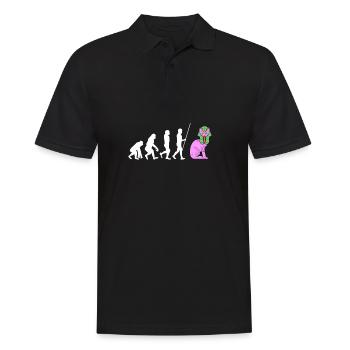 Sphynx Mom Cat Hairless Cat Owner - Männer Poloshirt - Schwarz - Vorne - Kai (181cm)