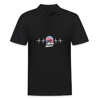 Soirée de jeu L’hôte pose une question Soirée de jeu - Polo Homme - noir - Devant - Kai (181cm)