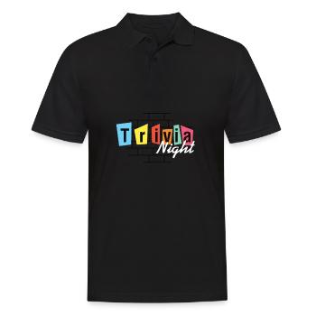 Soirée de jeu L’hôte pose une question Soirée de jeu - Polo Homme - noir - Devant - Kai (181cm)