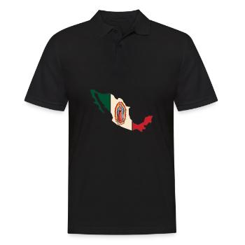 Our Lady Of Guadalupe Virgin Mary - Männer Poloshirt - Schwarz - Vorne - Kai (181cm)