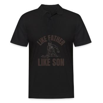 Irish Dublin Hurling - Männer Poloshirt - Schwarz - Vorne - Kai (181cm)