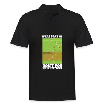 Irish Dublin Hurling - Männer Poloshirt - Schwarz - Vorne - Kai (181cm)