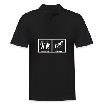 Lionfish Save The Reef Eat Lionfish Spearfishing - Männer Poloshirt - Schwarz - Vorne - Kai (181cm)