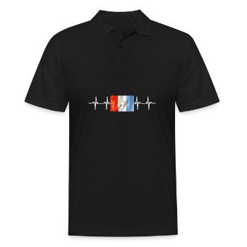 Drapeau de l’Argentine Córdoba - Polo Homme - noir - Devant - Kai (181cm)