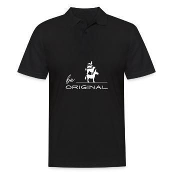 Musiciens de la ville de Brême - Polo Homme - noir - Devant - Kai (181cm)