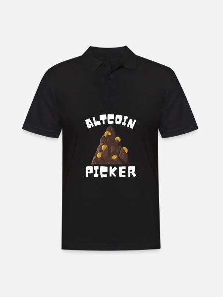 Altcoin Traders - Men's Polo Shirt - black