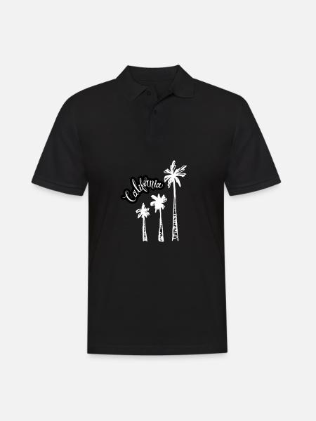 California This Place - Men's Polo Shirt - black