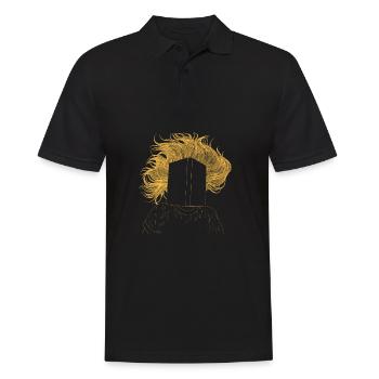 Reading For Girls - Juste une fille amoureuse d’elle - Polo Homme - noir - Devant - Kai (181cm)