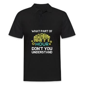 Funny Drinking - You look like I need another beer - Männer Poloshirt - Schwarz - Vorne - Kai (181cm)