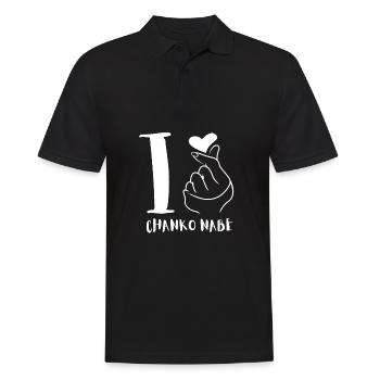 Ragoût de sumo - Hot Pot Chanko Hub - Polo Homme - noir - Devant - Kai (181cm)