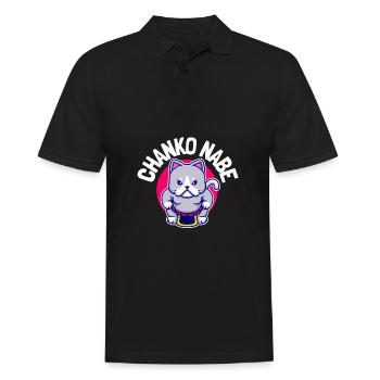 Ragoût de sumo - Hot Pot Chanko Hub - Polo Homme - noir - Devant - Kai (181cm)
