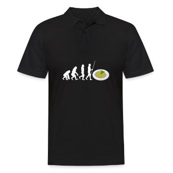 Italian Cuisine - Basil Pesto Is The Besto - Männer Poloshirt - Schwarz - Vorne - Kai (181cm)