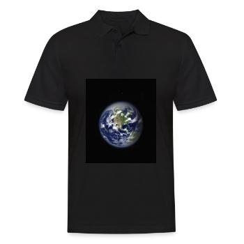 Klima - Männer Poloshirt - Schwarz - Vorne - Kai (181cm)