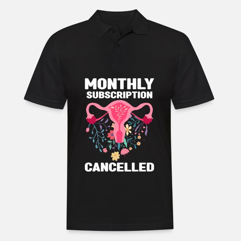 Hysterektomie | Gebärmutter Entfernung Geschenk - Männer Poloshirt - Schwarz
