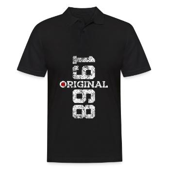 58E ANNIVERSAIRE ORIGINAL 1968 - Polo Homme - noir - Devant - Kai (181cm)