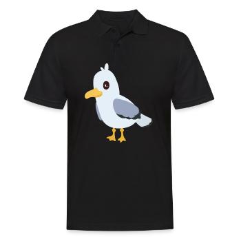 mouette - Polo Homme - noir - Devant - Kai (181cm)