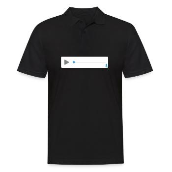 Fichiers audio de messages vocaux - Polo Homme - noir - Devant - Kai (181cm)