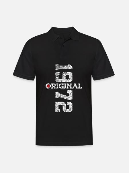 54TH BIRTHDAY ORIGINAL 1972 - Men's Polo Shirt - black