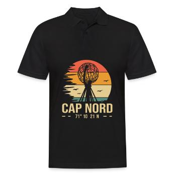 Cap Nord - Polo Homme - noir - Devant - Kai (181cm)