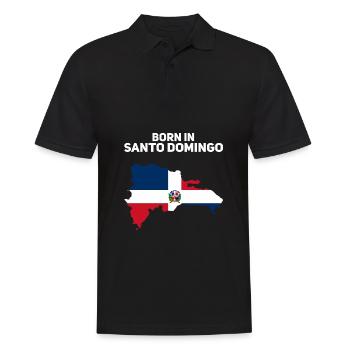 République dominicaine - Polo Homme - noir - Devant - Kai (181cm)