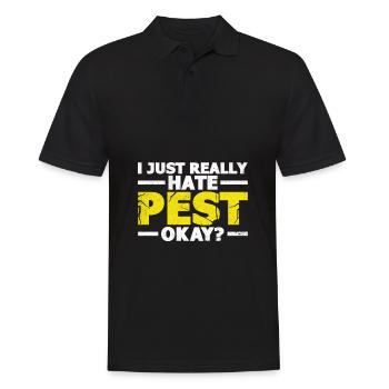 Schädlingsbekämpfung Beruf | Kammerjäger Geschenke - Männer Poloshirt - Schwarz - Vorne - Kai (181cm)