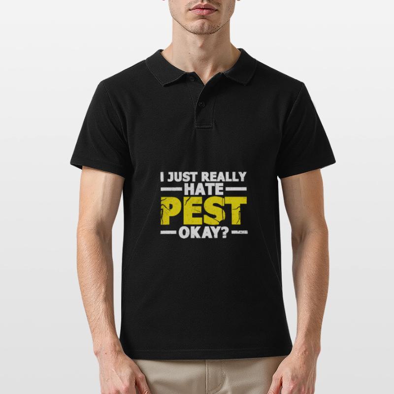 Schädlingsbekämpfung Beruf | Kammerjäger Geschenke Männer Poloshirt