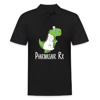 Pharmacy Rx Pharmacy - Men's Polo Shirt - black - Front - Kai (181cm)