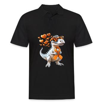 Multiple Sclerosis Awareness Support - Men's Polo Shirt - black - Front - Kai (181cm)