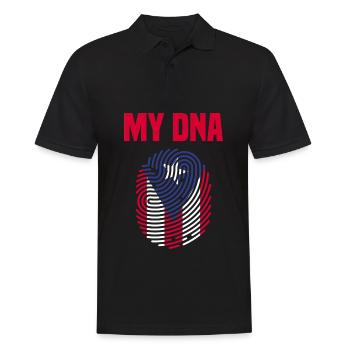 Puerto Rico Sprüche - Männer Poloshirt - Schwarz - Vorne - Kai (181cm)