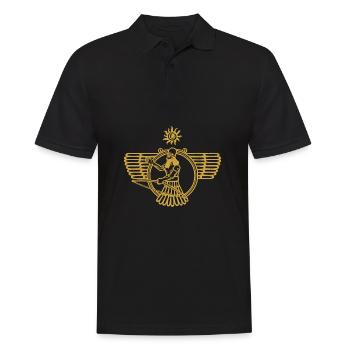 Anunnaki Mésopotamie Mythologie Religion - Polo Homme - noir - Devant - Kai (181cm)
