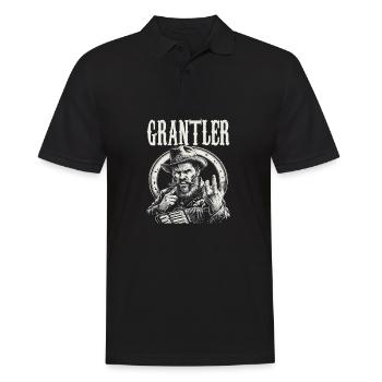 Grantler Dialectes bavarois Bavière - Polo Homme - noir - Devant - Kai (181cm)