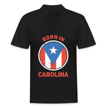 Carolina Puerto Rico - Men's Polo Shirt - black - Front - Kai (181cm)