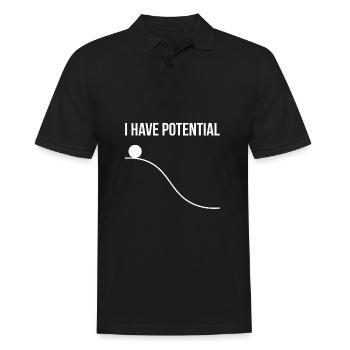 J'ai une école pour étudiants potentiels - Polo Homme - noir - Devant - Kai (181cm)