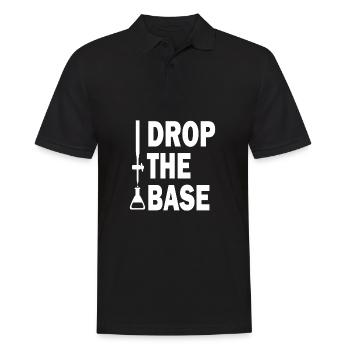 Drop the base chemistry gift Chemistry - Men's Polo Shirt - black - Front - Kai (181cm)
