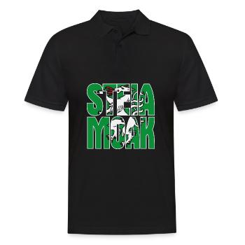 Steiamoak Geschenk Steiermark Wappen Steirer - Männer Poloshirt - Schwarz - Vorne - Kai (181cm)