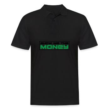 SHOW ME THE MONEY - Polo Homme - noir - Devant - Kai (181cm)