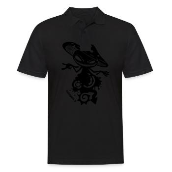 shroom iii 23 - Polo Homme - noir - Devant - Kai (181cm)