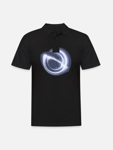 Black hole - Men's Polo Shirt - black