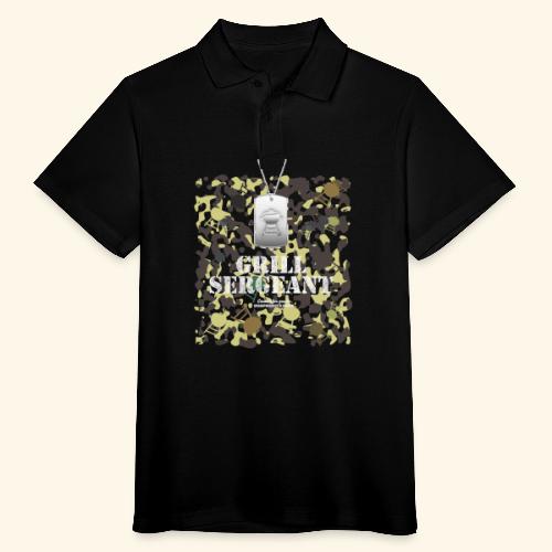 Grill Design Grill Sergeant Grillen T-Shirt - Männer Poloshirt