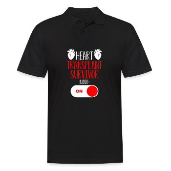 Open-heart surgery - Men's Polo Shirt - black - Front - Kai (181cm)