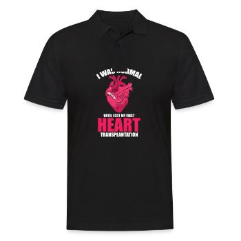 Open-heart surgery - Men's Polo Shirt - black - Front - Kai (181cm)