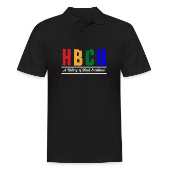 Hbcu Clothing Historic Black College - Men's Polo Shirt - black - Front - Kai (181cm)