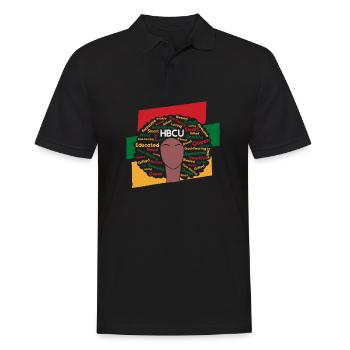 Hbcu Clothing Historic Black College - Men's Polo Shirt - black - Front - Kai (181cm)