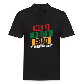 Hbcu Clothing Historic Black College - Men's Polo Shirt - black - Front - Kai (181cm)