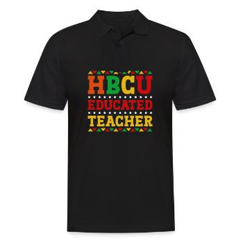 Hbcu Clothing Historic Black College - Men's Polo Shirt - black - Front - Kai (181cm)