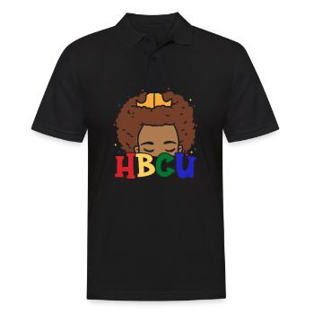 Hbcu Clothing Historic Black College - Men's Polo Shirt - black - Front - Kai (181cm)