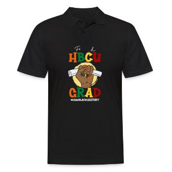 Hbcu Clothing Historic Black College - Men's Polo Shirt - black - Front - Kai (181cm)